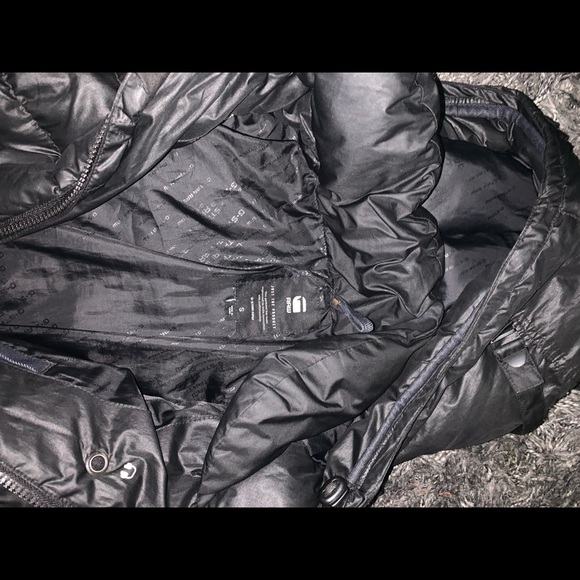 Last season G Star Raw women’s long bubble jacket. - Picture 2 of 4